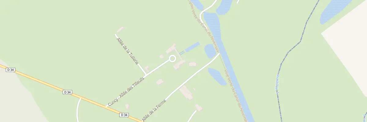 Plan du 177 Cuncy à Villiers-sur-Yonne