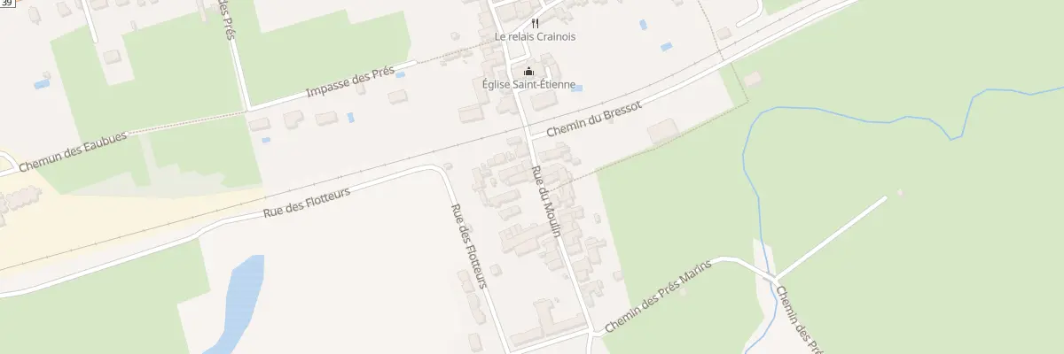 Plan du 26 Rue du Moulin à Crain