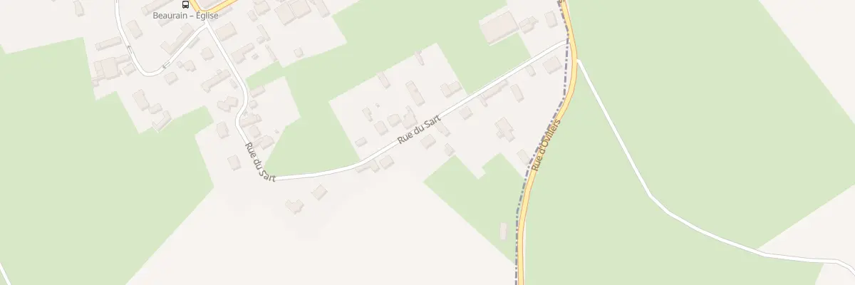 Plan du 20 Rue du Sart à Beaurain