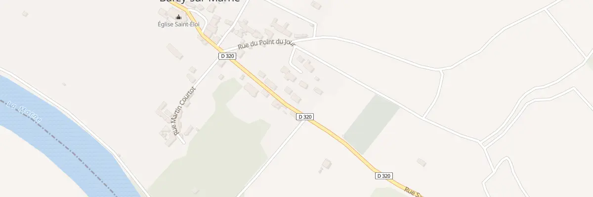 Plan du 83 Rue Saint Eloi à Barzy-sur-Marne