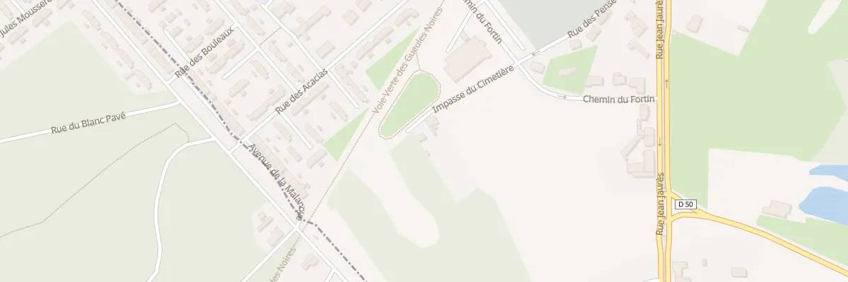 Plan du 5 Impasse du Cimetière à Escautpont