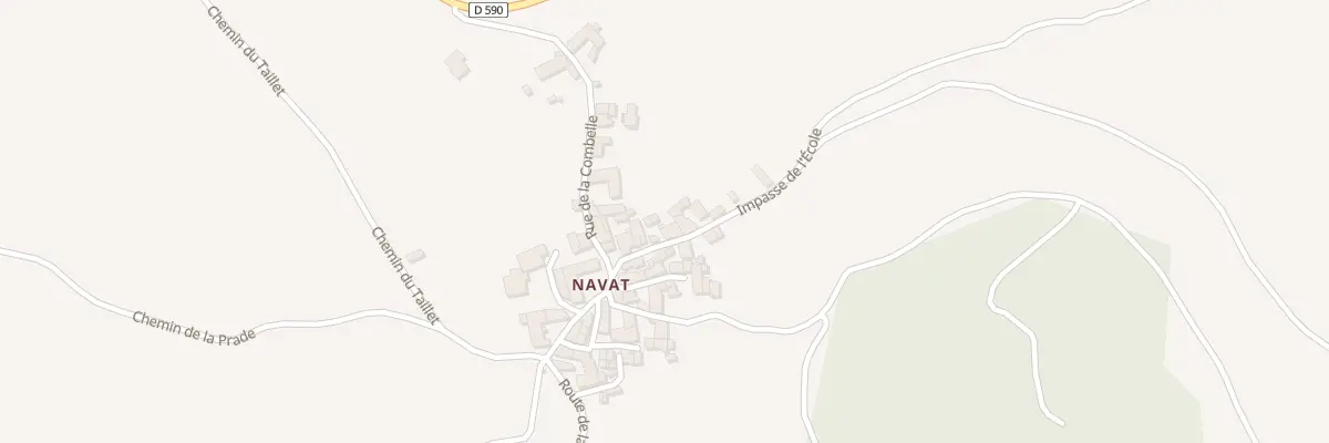 Plan du 5072 Navat à Saint-Arcons-d’Allier