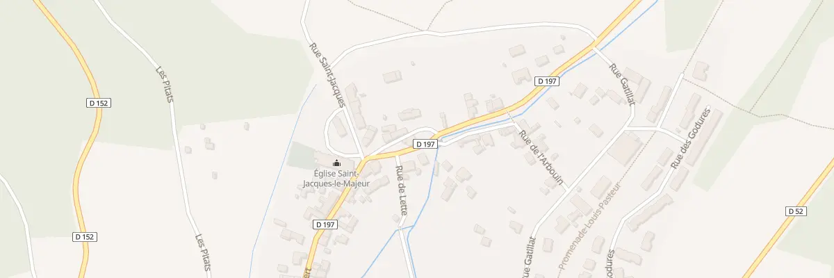Plan du 7 Pl St Jacques à Bagneux-la-Fosse