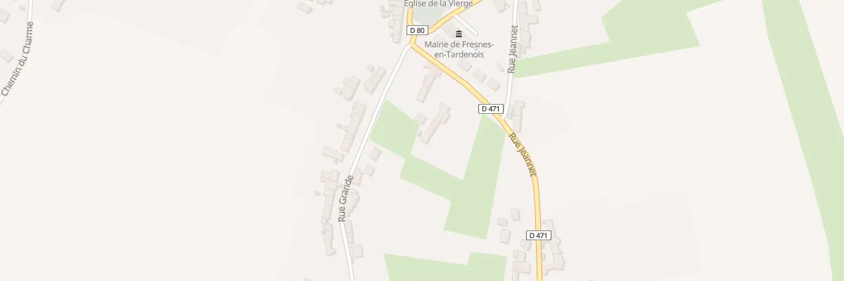 Plan du 6 Rue Jeannet à Fresnes-en-Tardenois