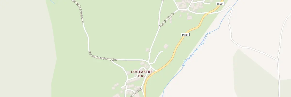Plan du 5158B Lugeastre Bas à Saint-Didier-sur-Doulon