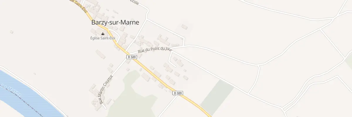 Plan du 1 Rue des Gravottes à Barzy-sur-Marne