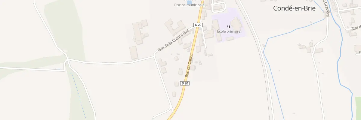 Plan du 4 Rue du Cahot à Condé-en-Brie
