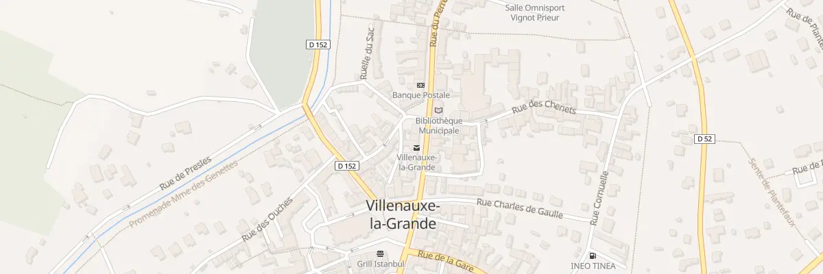 Plan du 12 Rue du Perrey à Villenauxe-la-Grande