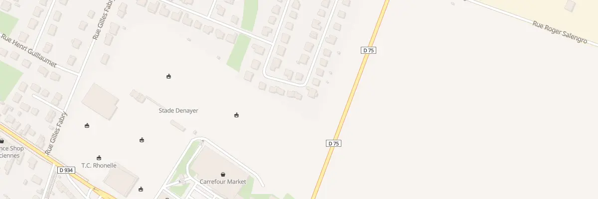 Plan du 38 Av du Marechal Alphonse Juin à Marly