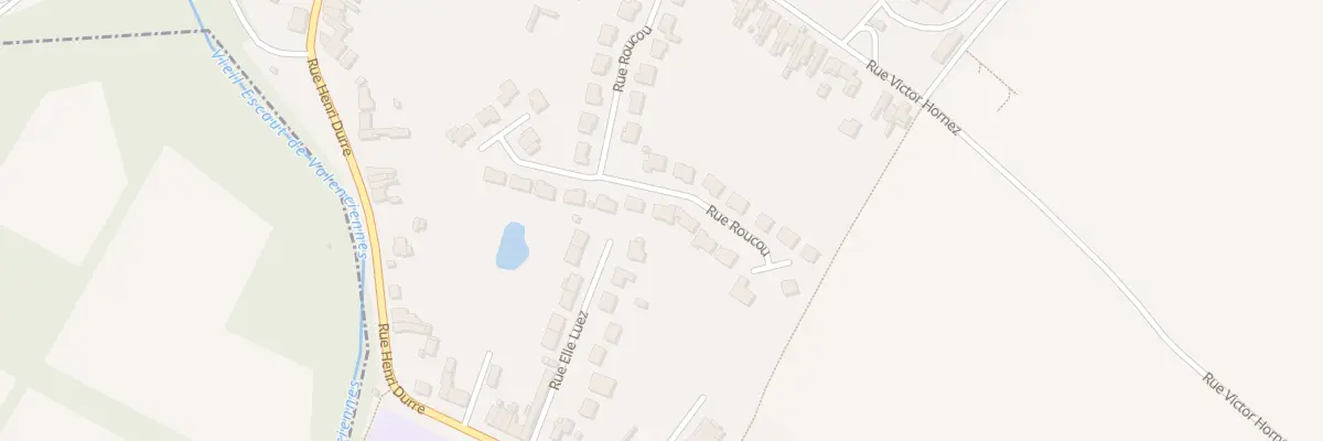 Plan du 20 Rue Roucou à Saint-Saulve