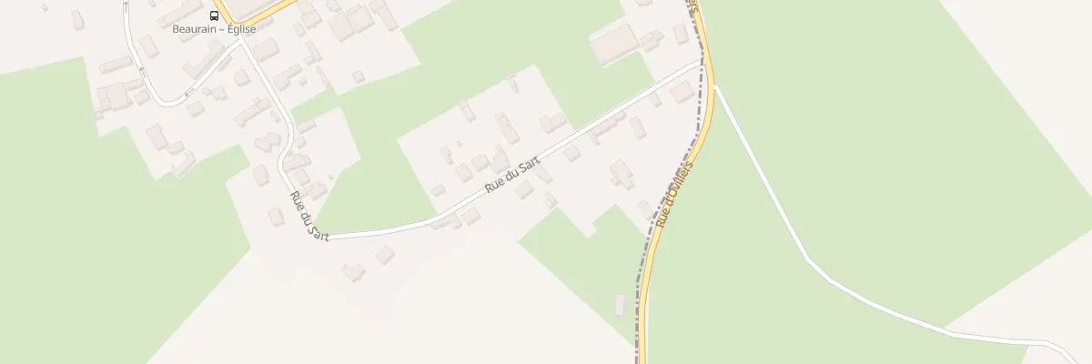 Plan du 22 Rue du Sart à Beaurain