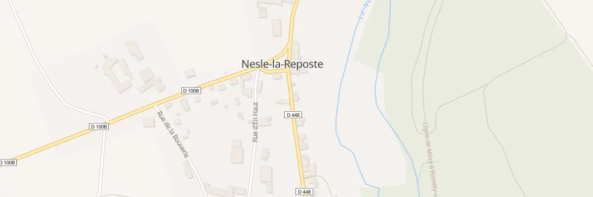 Plan du 4 Rue de Villenauxe à Nesle-la-Reposte