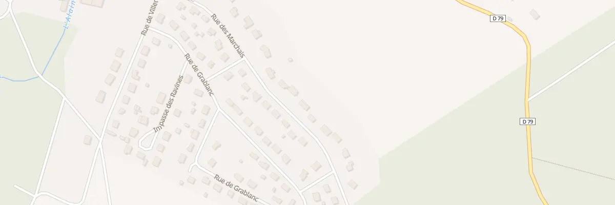 Plan du 17 Rue des Marchais à Courgenay