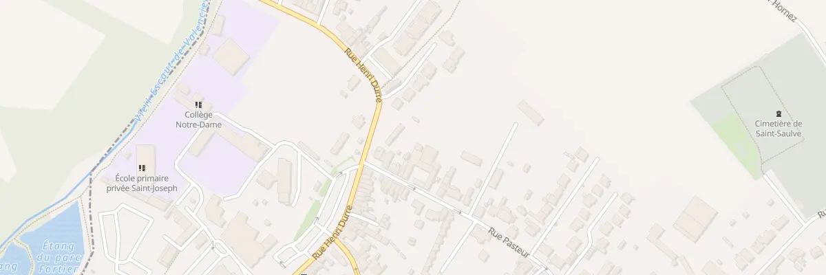 Plan du 9 Rue Pasteur à Saint-Saulve