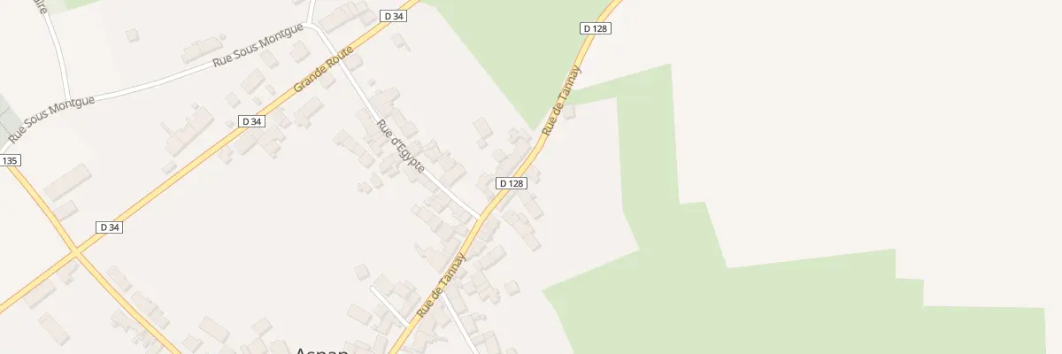Plan du 24 Rue de Tannay à Asnan
