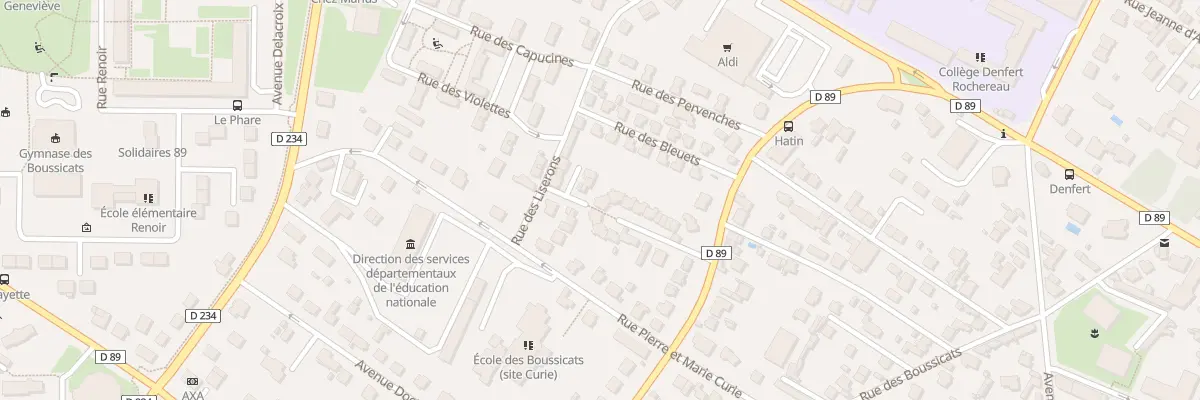 Plan du 18I Av de Saint-Georges à Auxerre