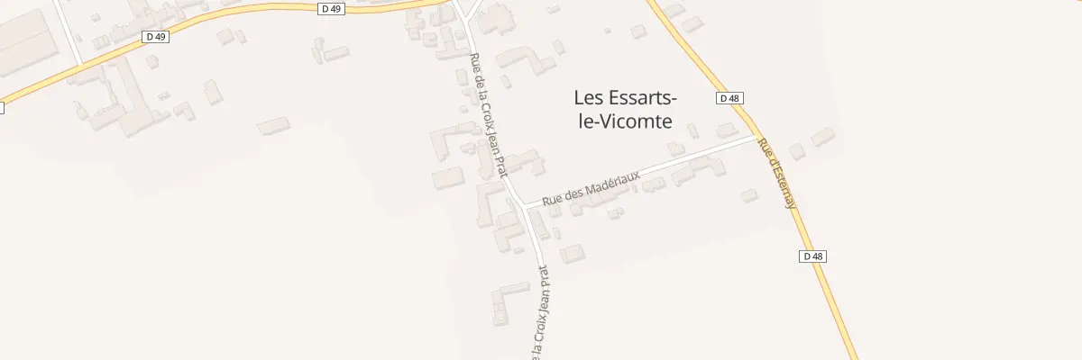 Plan du 16 Rue des Maderiaux aux Essarts-le-Vicomte