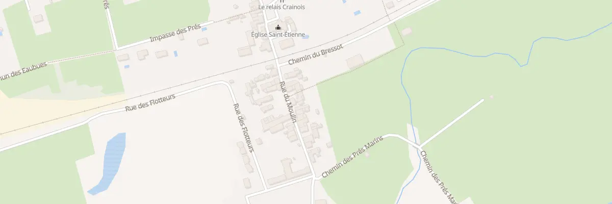 Plan du 11 Rue du Moulin à Crain