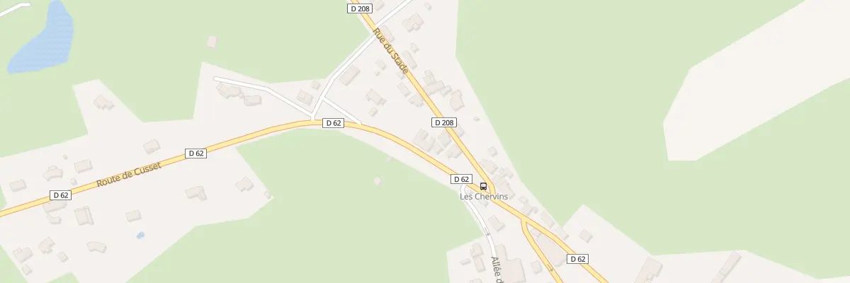 Plan du 4 Rte de Cusset à Molles