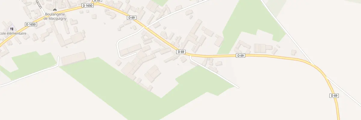 Plan du 8 Rue des Patriotes à Macquigny