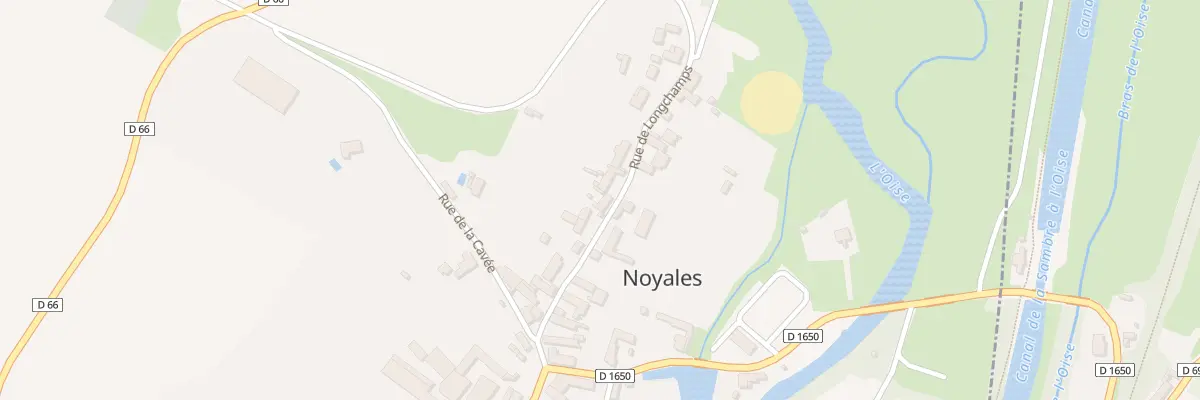 Plan du 13 Rue de Longchamps à Noyales