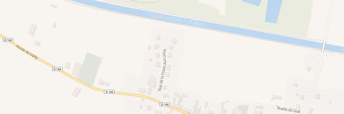 Plan du 8 Rue de la Fosse aux Lions à Presles-et-Boves