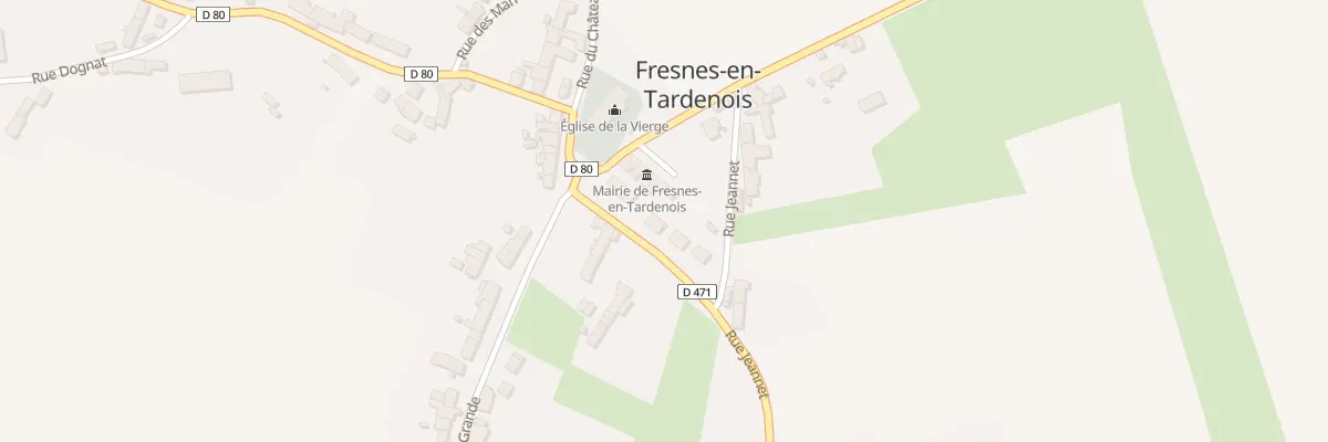 Plan du 1 Rue Jeannet à Fresnes-en-Tardenois