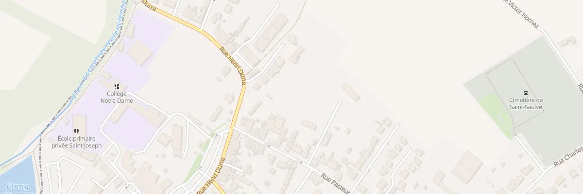 Plan du 17 Rue Pasteur à Saint-Saulve