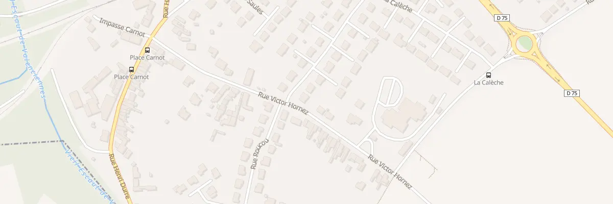 Plan du 1 Rue de la Calèche à Saint-Saulve