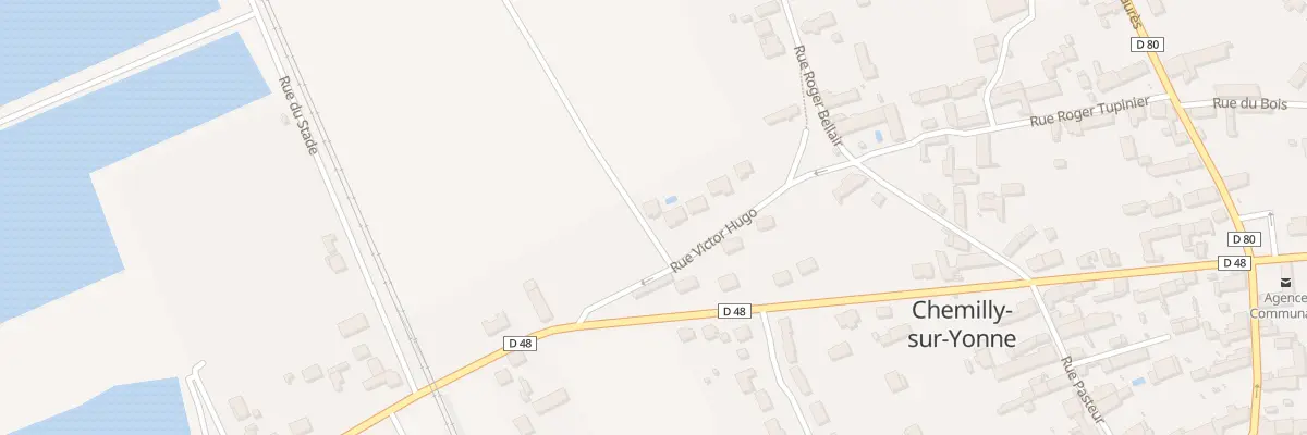 Plan du 14 Rue Victor Hugo à Chemilly-sur-Yonne
