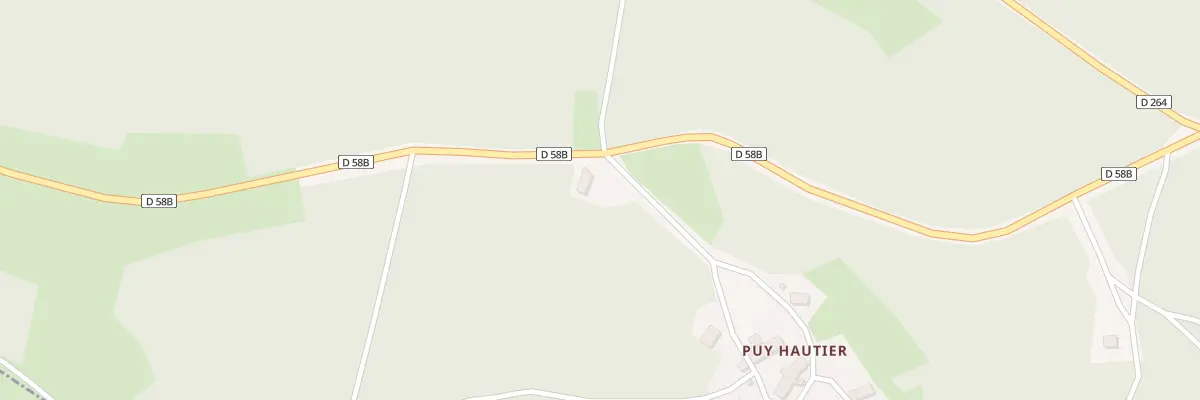 Plan du 5235 Puy Hautier à Fournols
