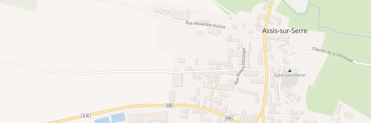 Plan du 10 Imp Quentin de la Tour à Assis-sur-Serre