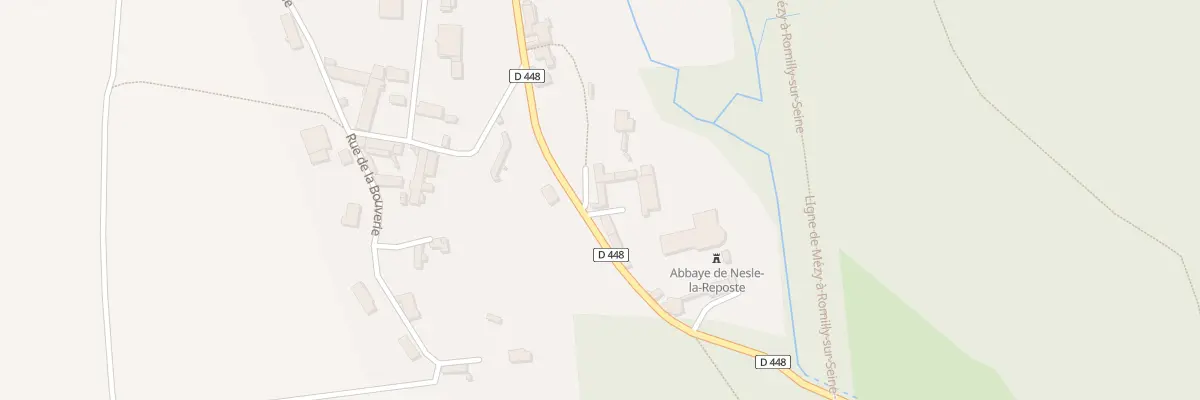 Plan du 1 Chem du Moulin à Nesle-la-Reposte