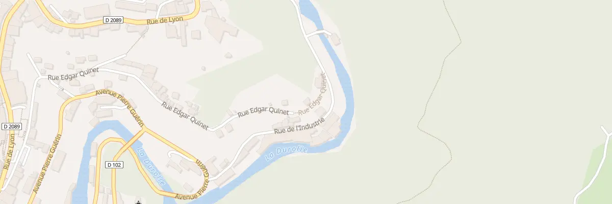 Plan du 79 Rue Edgar Quinet à Thiers