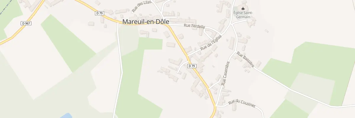Plan du 14 Pl Jules Ferry à Mareuil-en-Dôle