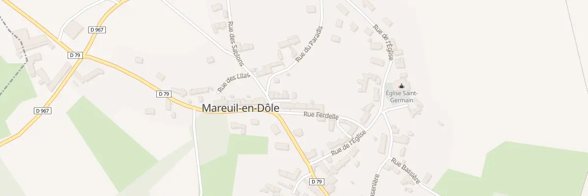 Plan du 31 Cour du Paradis à Mareuil-en-Dôle