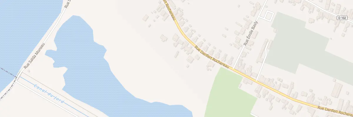 Plan du 743 Rue Denfert Rochereau à Vieux-Condé