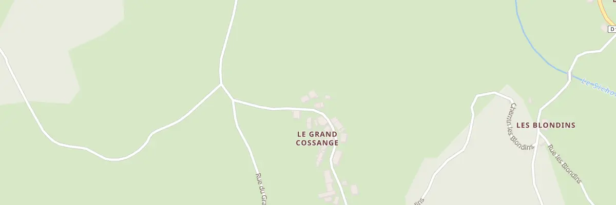 Plan du 5 Le Grand Cossange à Arronnes