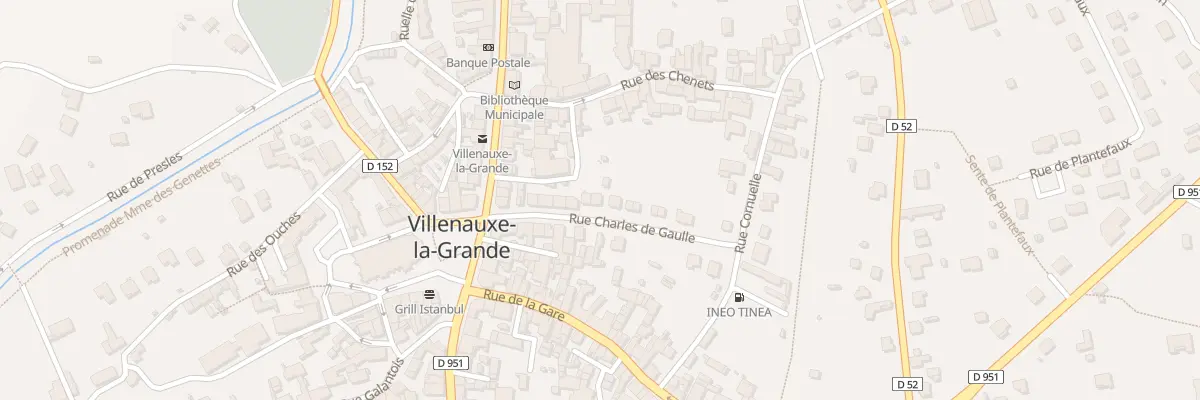 Plan du 12 Rue Charles de Gaulle à Villenauxe-la-Grande