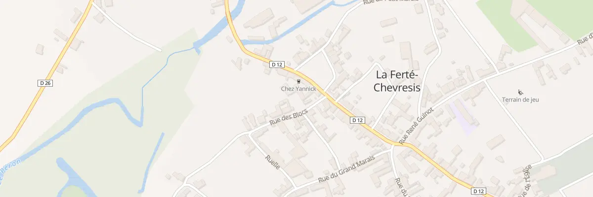 Plan du 3 Rue des Blocs à La Ferté-Chevresis