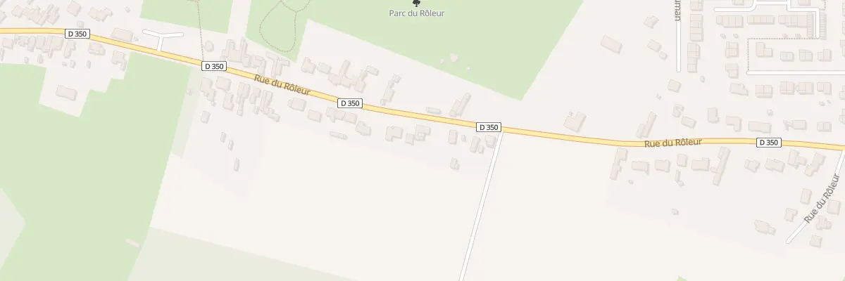Plan du 1058 Rue du Rôleur à Saint-Saulve