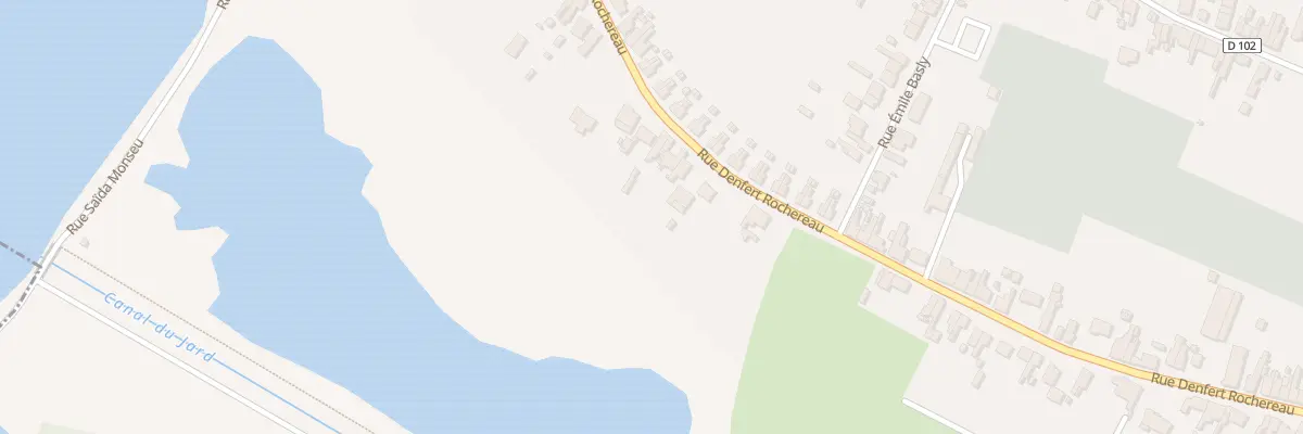 Plan du 717 Rue Denfert Rochereau à Vieux-Condé