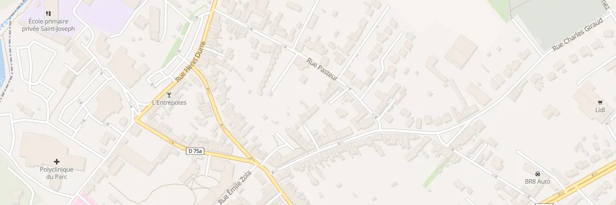Plan du 44 Rue Pasteur à Saint-Saulve