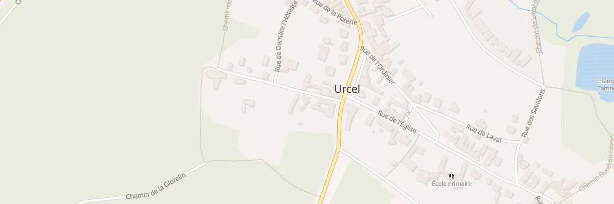 Plan du 3 Av Gaëtan Charpentier à Urcel