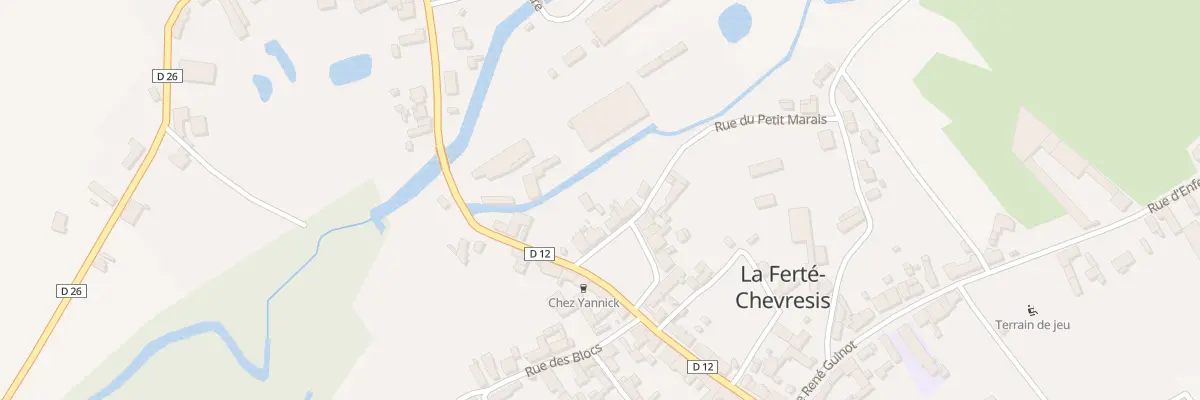 Plan du 6 Pl du Prieuré à La Ferté-Chevresis