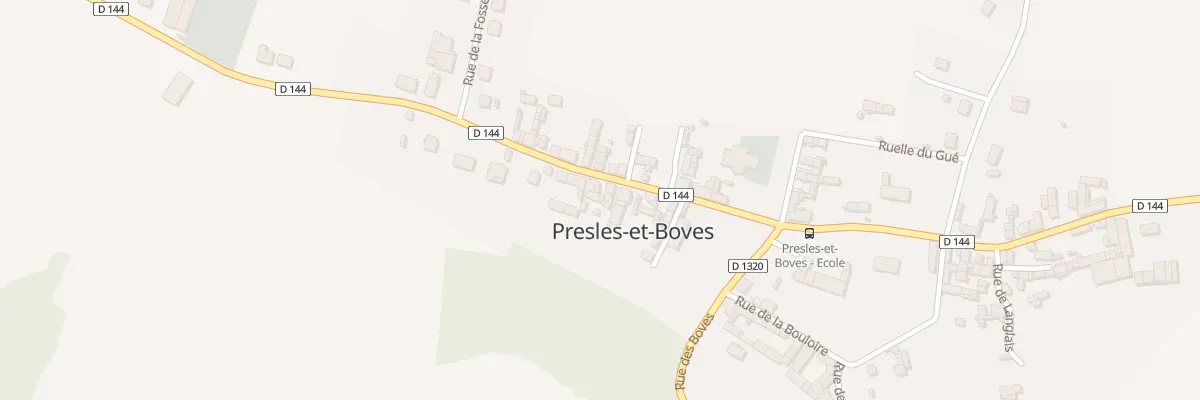 Plan du 7 Rue Jeanne de Chastel à Presles-et-Boves