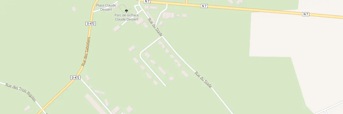 Plan du 14 Rue du Stade à Périgny