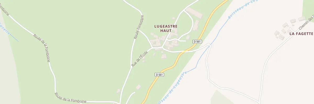 Plan du 5163 Lugeastre Haut à Saint-Didier-sur-Doulon