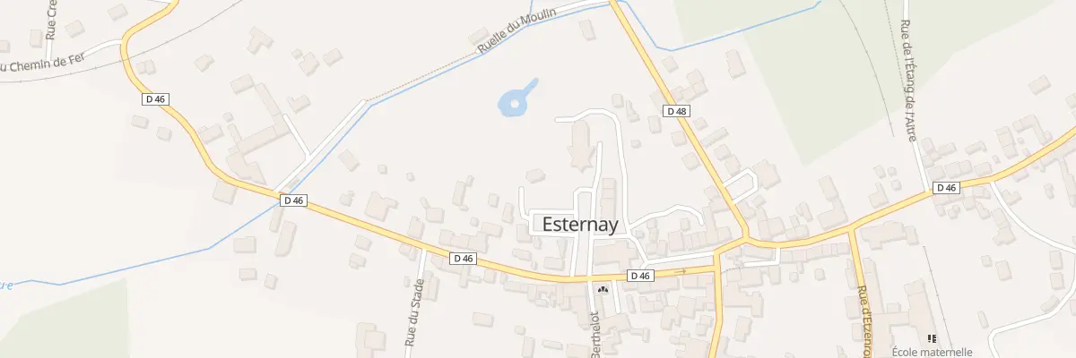 Plan du 1 Pl des Tilleuls à Esternay