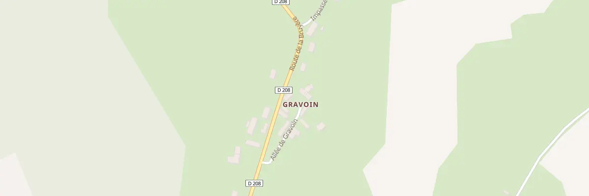 Plan du 8 All de Gravoin à Molles
